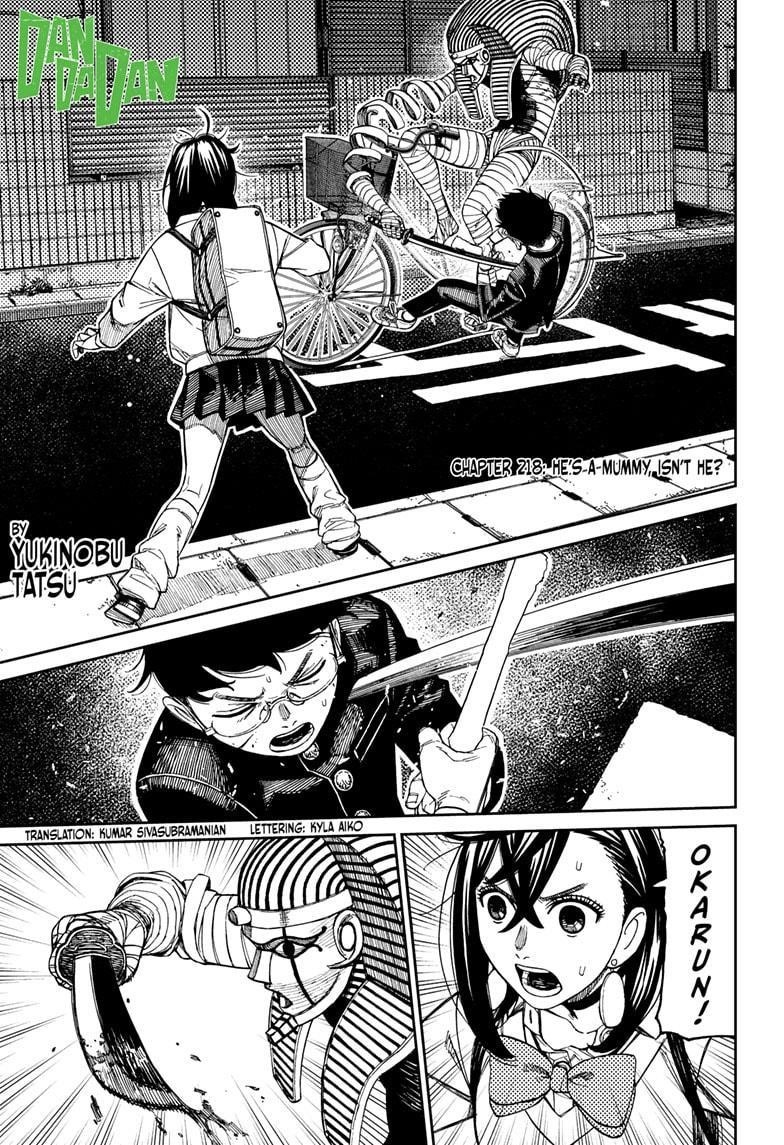 Dandadan Chapter 218 - Page 1