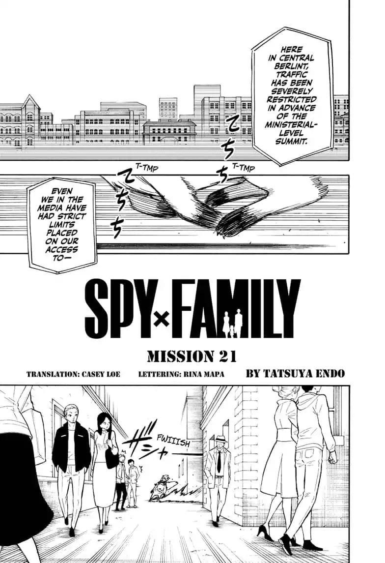 Spy X Family Chapter 21 - Page 1