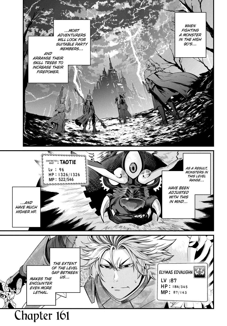 The Exiled Reincarnated Heavy Knight Is Unrivaled In Game Knowledge Chapter 161 - Page 1