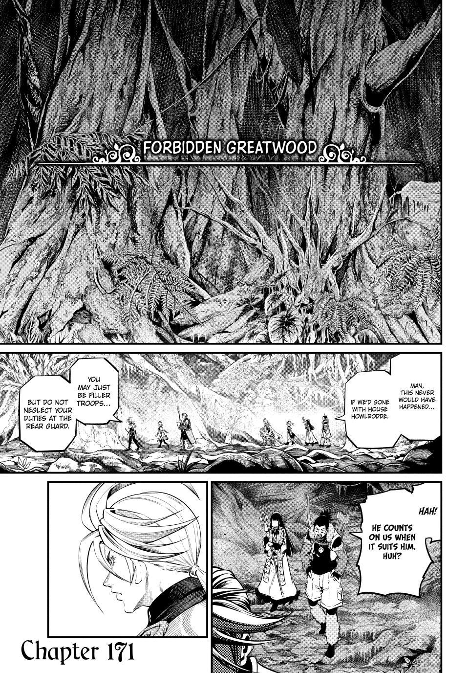 The Exiled Reincarnated Heavy Knight Is Unrivaled In Game Knowledge Chapter 171 - Page 1