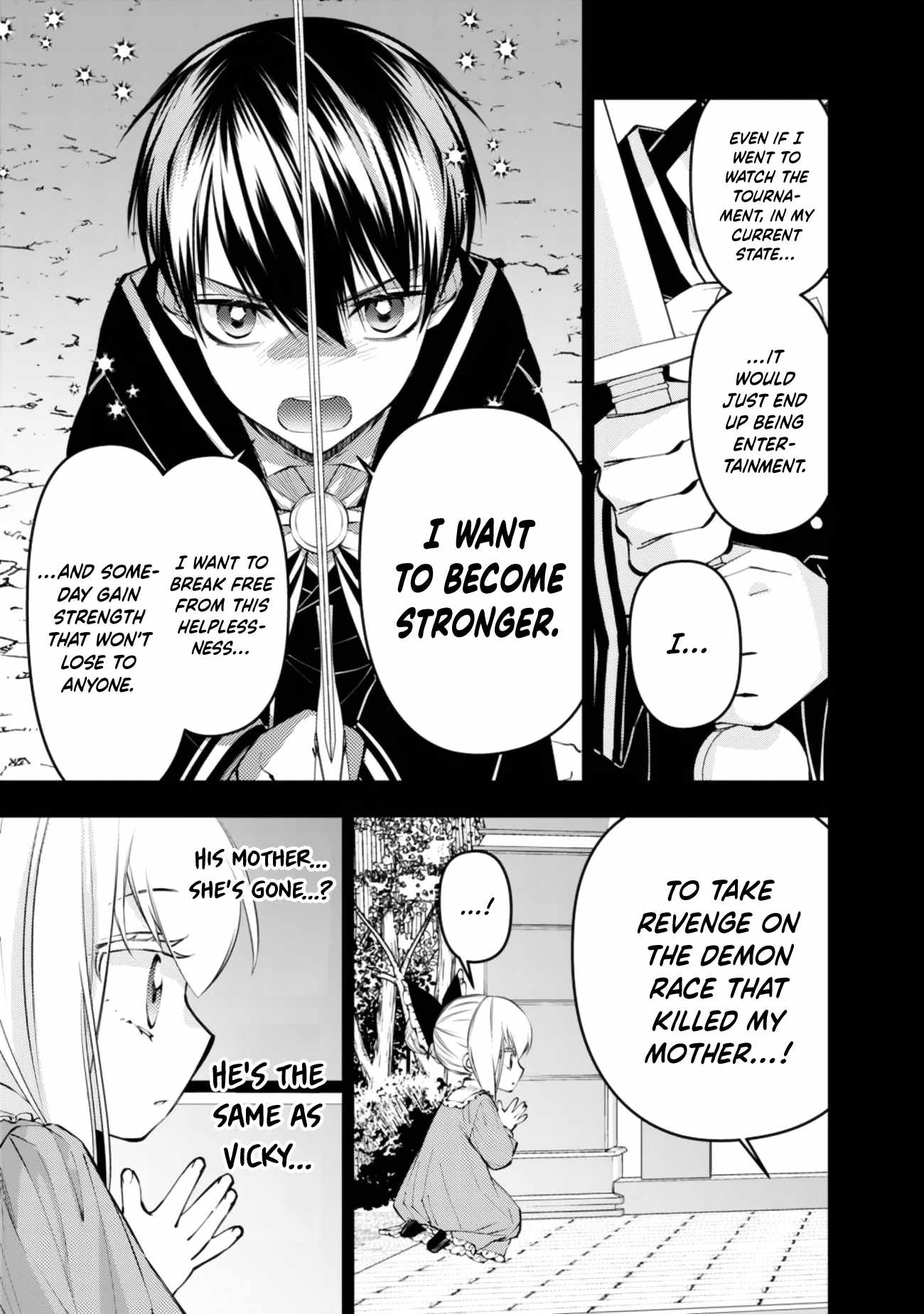 Fukushuu O Koinegau Saikyou Yuusha Wa, Yami No Chikara De Senmetsu Musou Suru Chapter 136 - Page 13