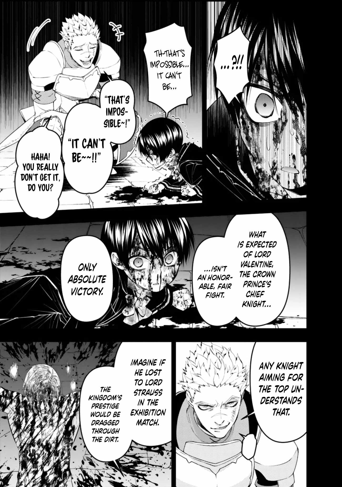 Fukushuu O Koinegau Saikyou Yuusha Wa, Yami No Chikara De Senmetsu Musou Suru Chapter 138 - Page 15