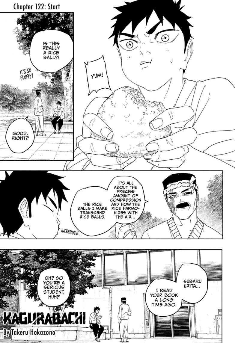 Kagurabachi Chapter 122 - Page 1