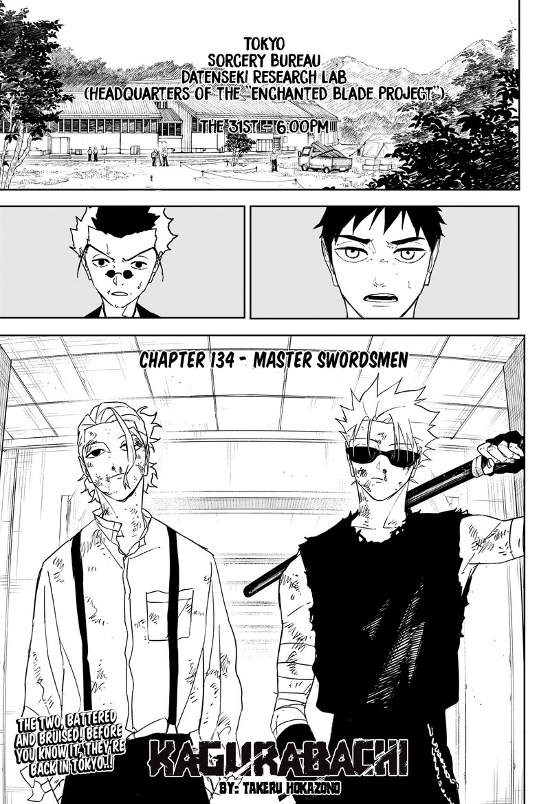 Kagurabachi Chapter 134 - Page 1