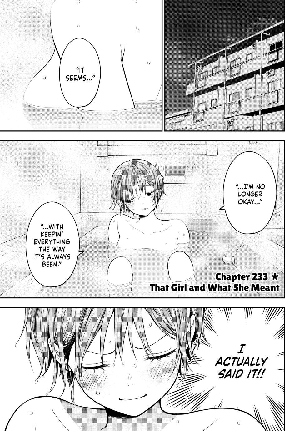 My Cuteness Isn’t Understood By Kuroiwa Medaka Chapter 233 - Page 1