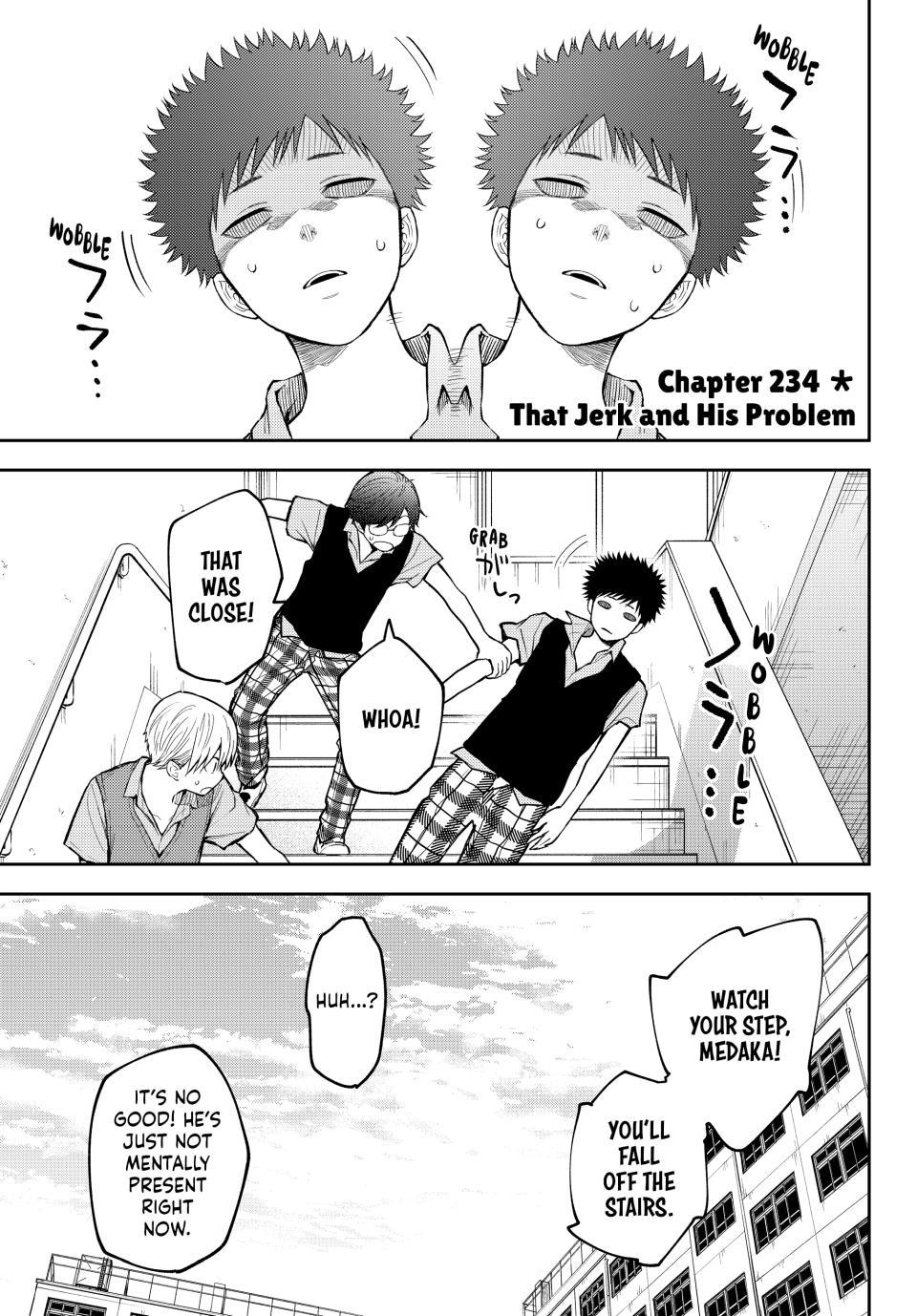 My Cuteness Isn’t Understood By Kuroiwa Medaka Chapter 234 - Page 1