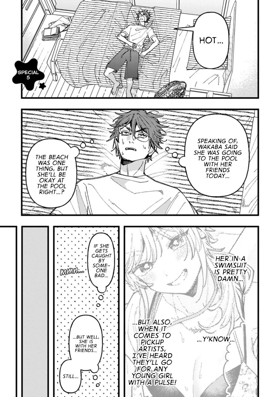 Wakaba-chan Wants to Make It Clear Chapter 19.5 - Page 10