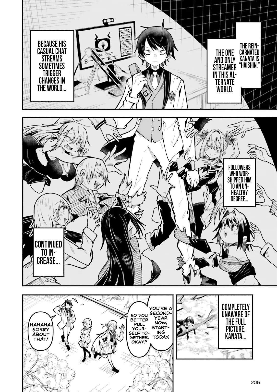 The Case In Which Streaming In Another World Led To The Creation Of A Massive Yandere Following Chapter 68 - Page 2
