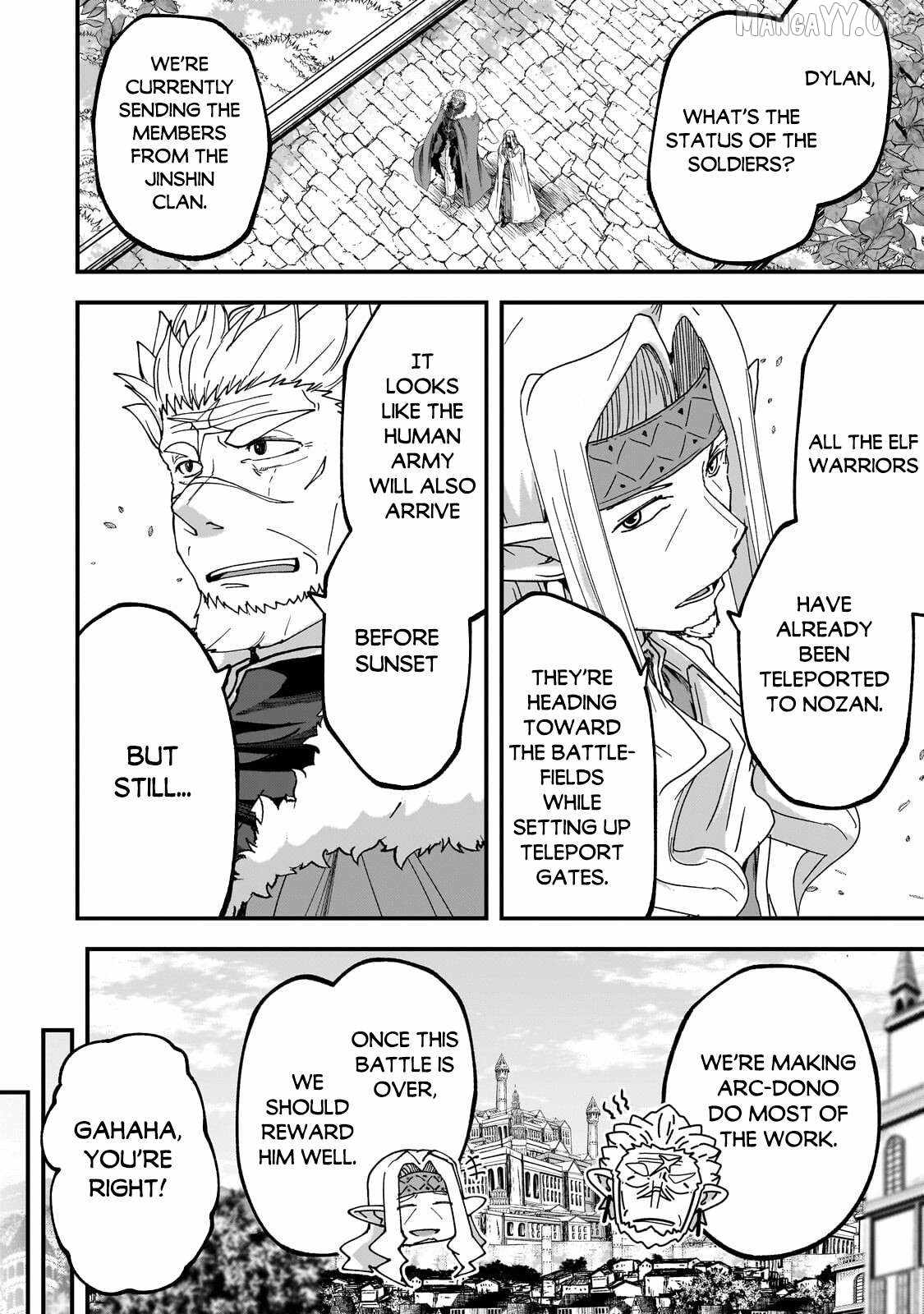 Gaikotsu Kishi-Sama, Tadaima Isekai E Odekake-Chuu Chapter 69.1 - Page 10