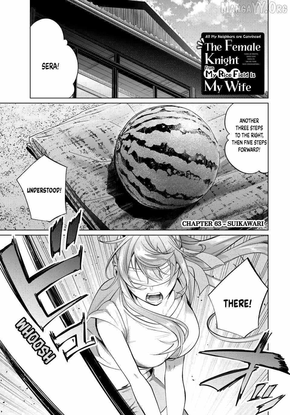 I Found a Female Knight in a Rice Field, in the Countryside They Think She’s My Wife Chapter 63 - Page 1