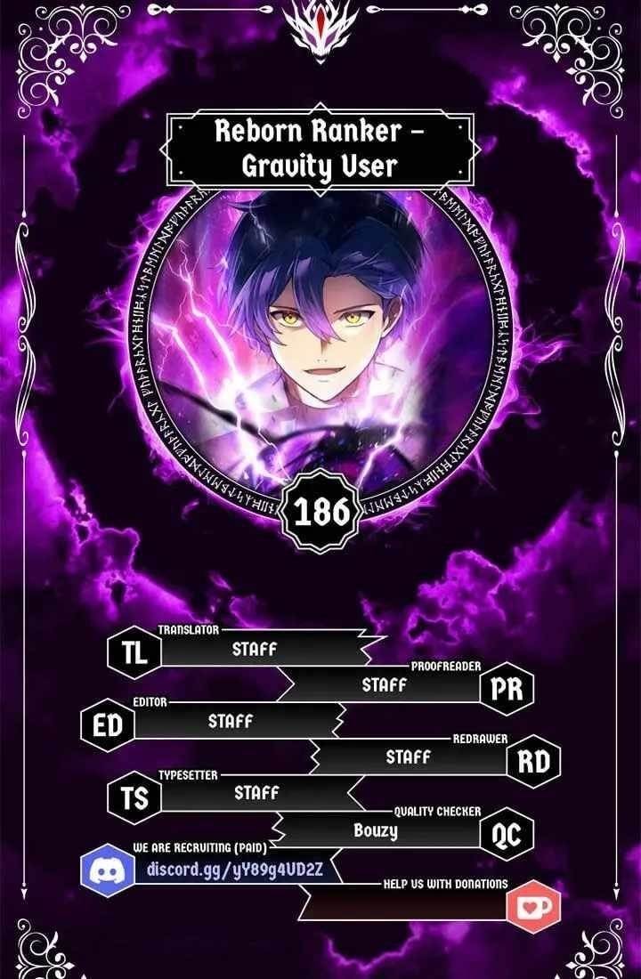 Reborn Ranker – Gravity User Chapter 186 - Page 1