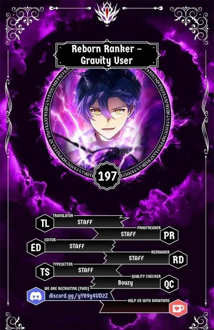 Reborn Ranker – Gravity User Chapter 197 - Page 1