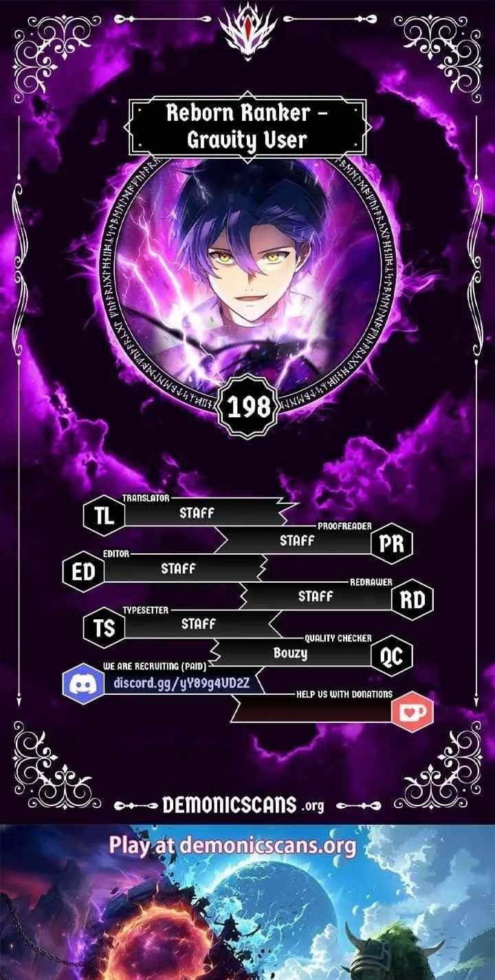Reborn Ranker – Gravity User Chapter 198 - Page 1