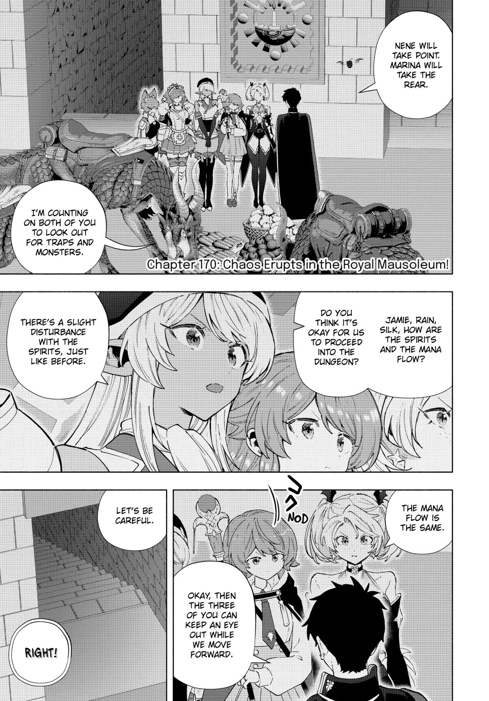 A Rank Party wo Ridatsu Shita Ore wa, Moto Oshiego Tachi to Meikyuu Shinbu wo Mezasu Chapter 170 - Page 1