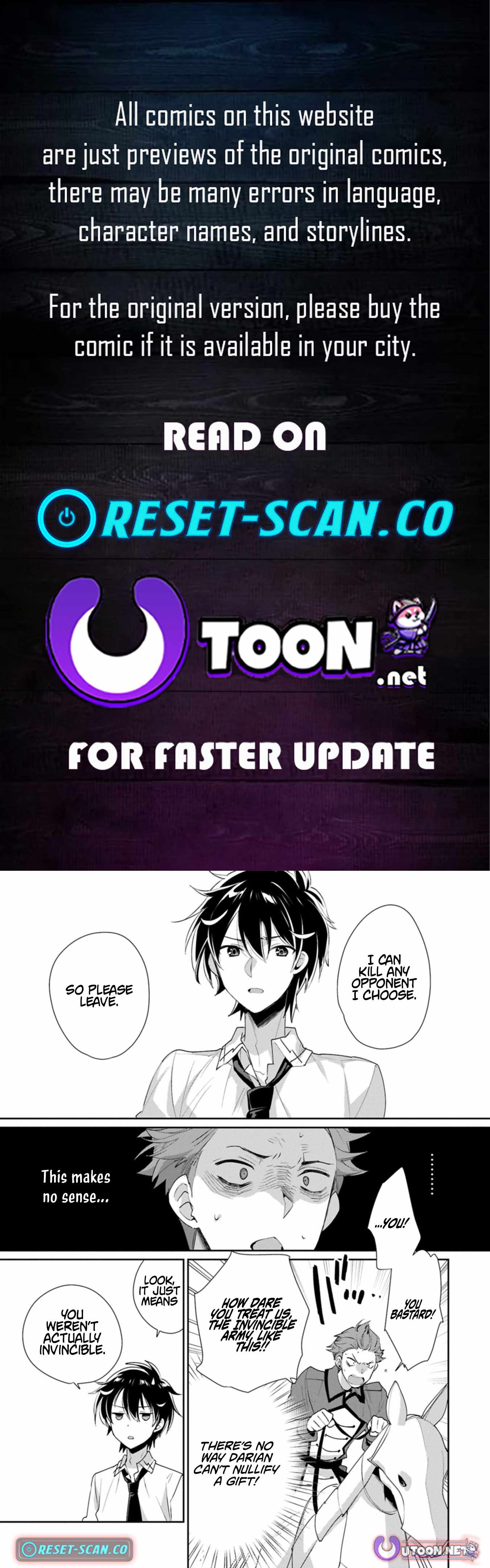 My Instant Death Ability is So Overpowered, No One in This Other World Stands a Chance Against Chapter 63.2 - Page 1