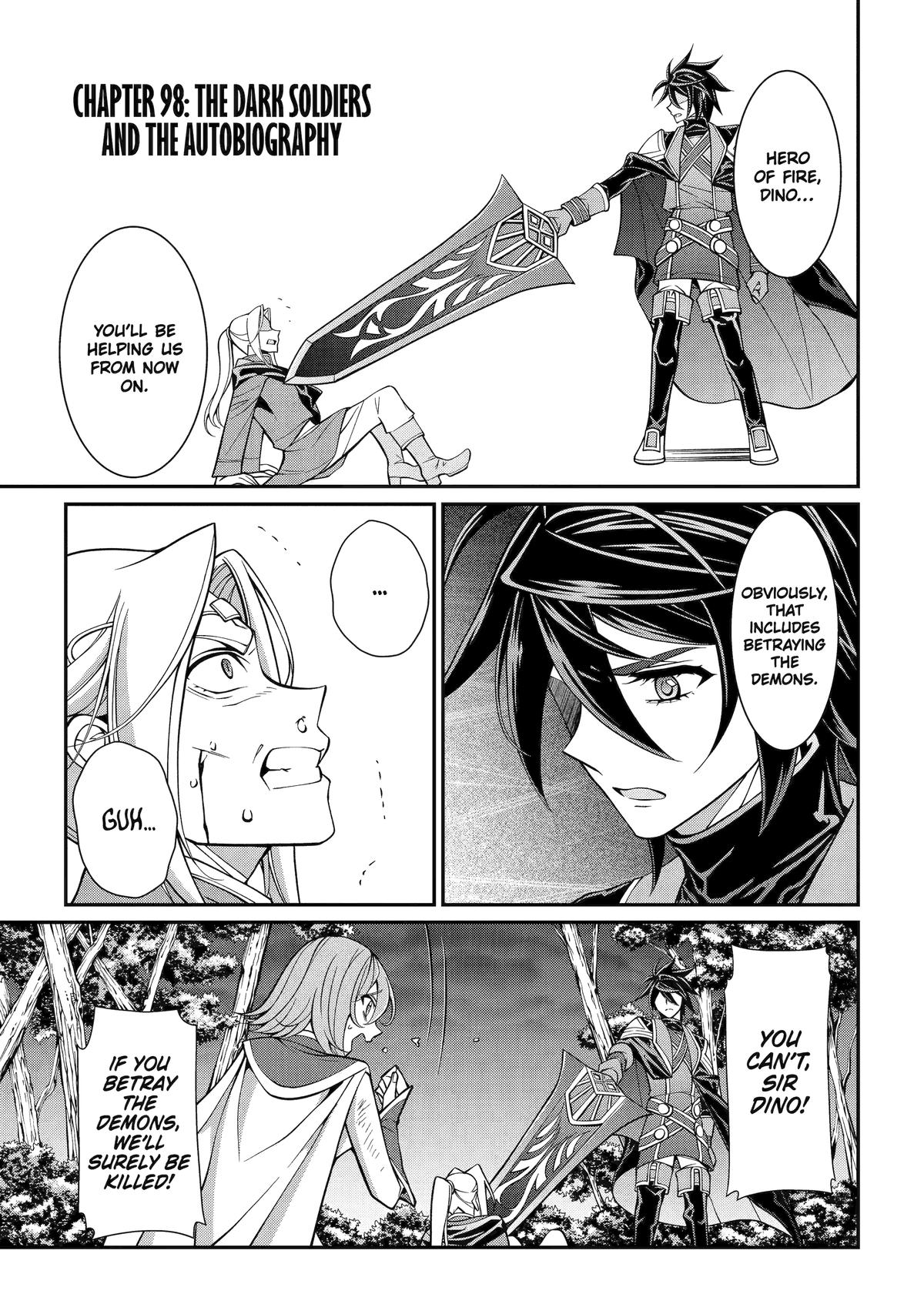 The Brave Jet Black Wizard: I Got Betrayed By My Comrades So I United With The Ultimate Monster Chapter 97 - Page 1