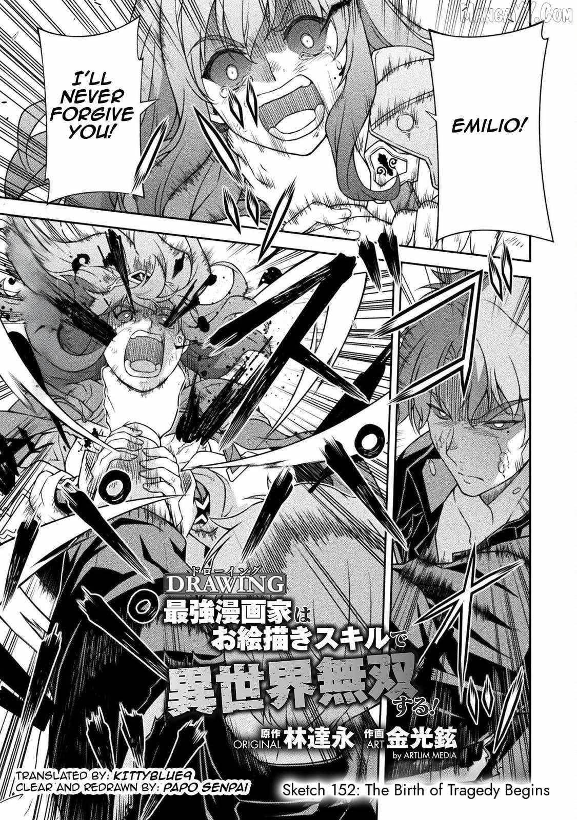 Drawing: Saikyou Mangaka wa Oekaki Skill de Isekai Musou Suru! Chapter 152 - Page 1