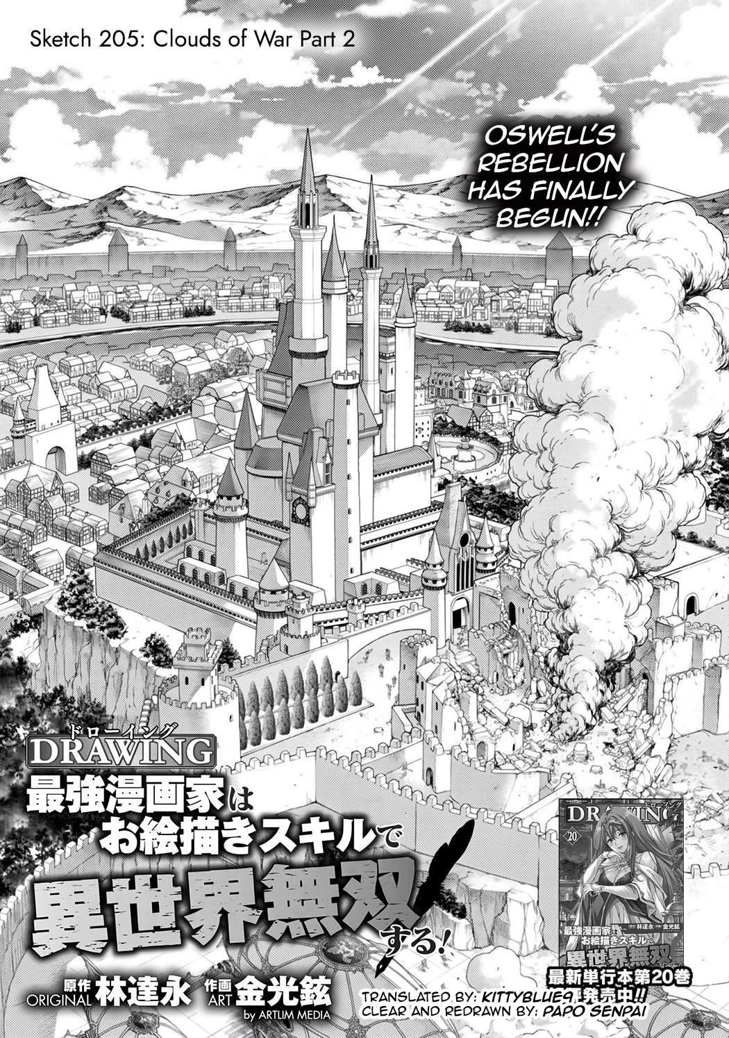 Drawing: Saikyou Mangaka wa Oekaki Skill de Isekai Musou Suru! Chapter 205 - Page 1