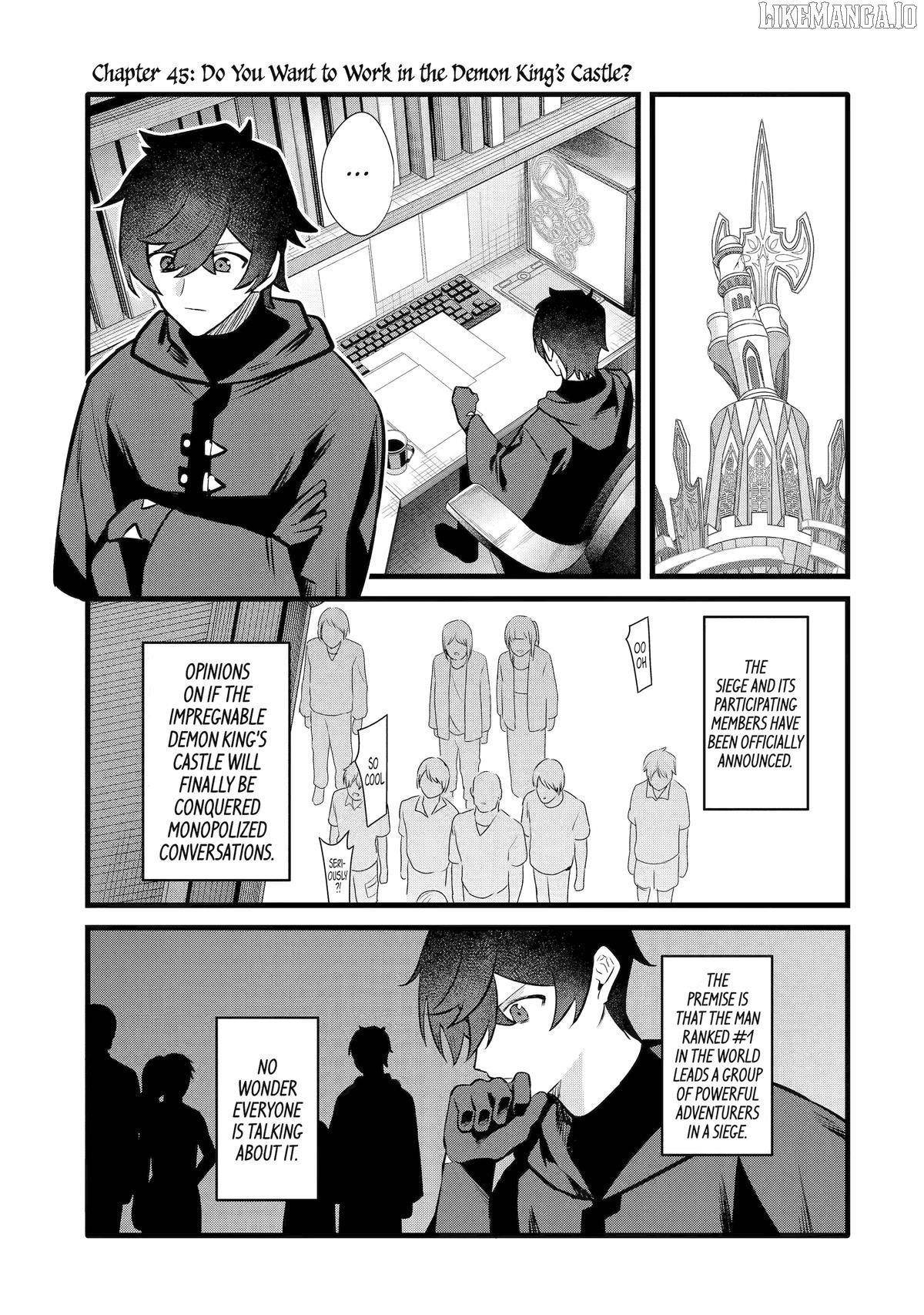 Welcome to the Impregnable Demon King Castle ~The Black Mage Who Got Kicked Out of the Hero Party Due to His Unnecessary Debuffs Gets Welcomed by the Top Brass of the Demon King’s Army~ Chapter 45 - Page 1