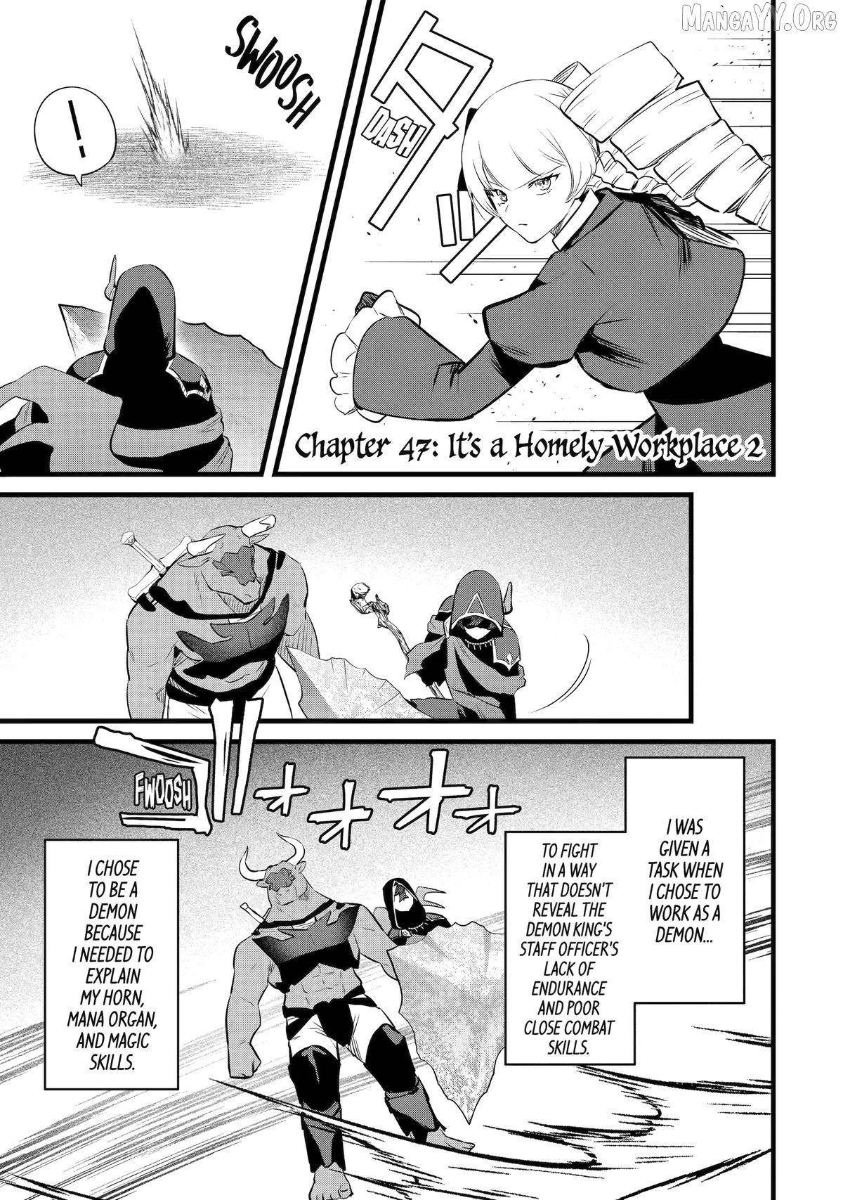 Welcome to the Impregnable Demon King Castle ~The Black Mage Who Got Kicked Out of the Hero Party Due to His Unnecessary Debuffs Gets Welcomed by the Top Brass of the Demon King’s Army~ Chapter 47 - Page 1