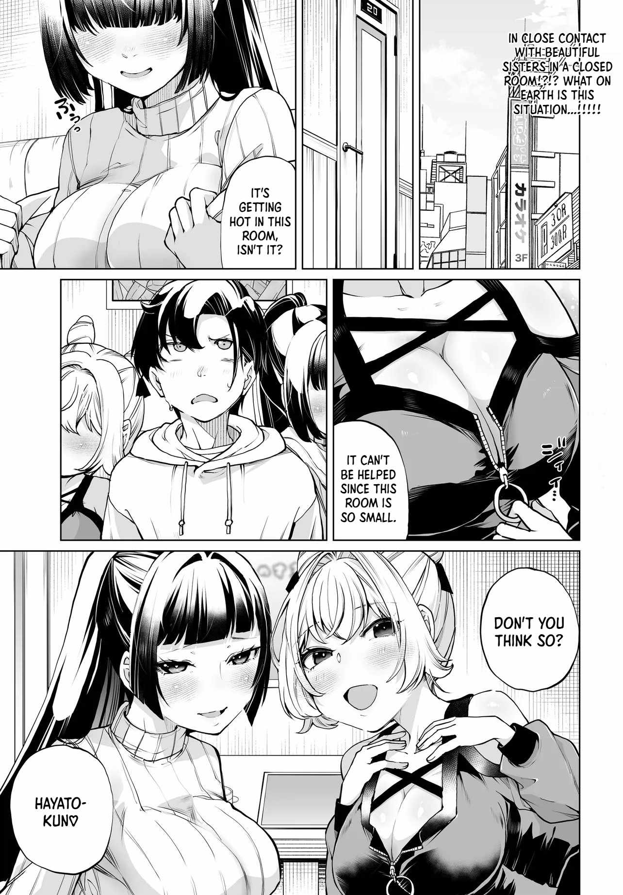The Case About Two Sisters Becoming Extremely Obsessed With Me After I Saved Them Chapter 28 - Page 1