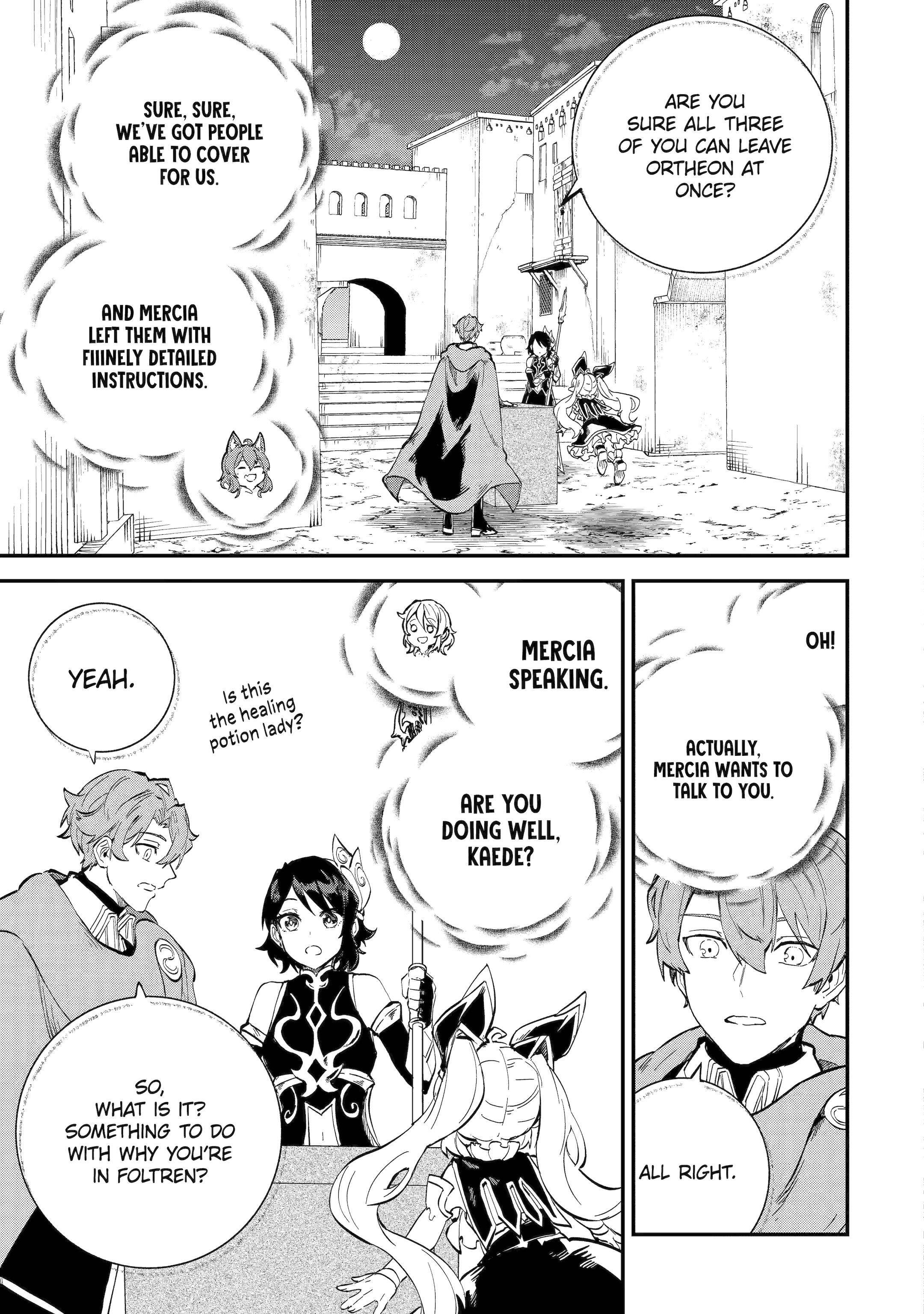 After Being Transferred to Another World I Became a Magical Swordsman Through Cheats Chapter 39 - Page 34