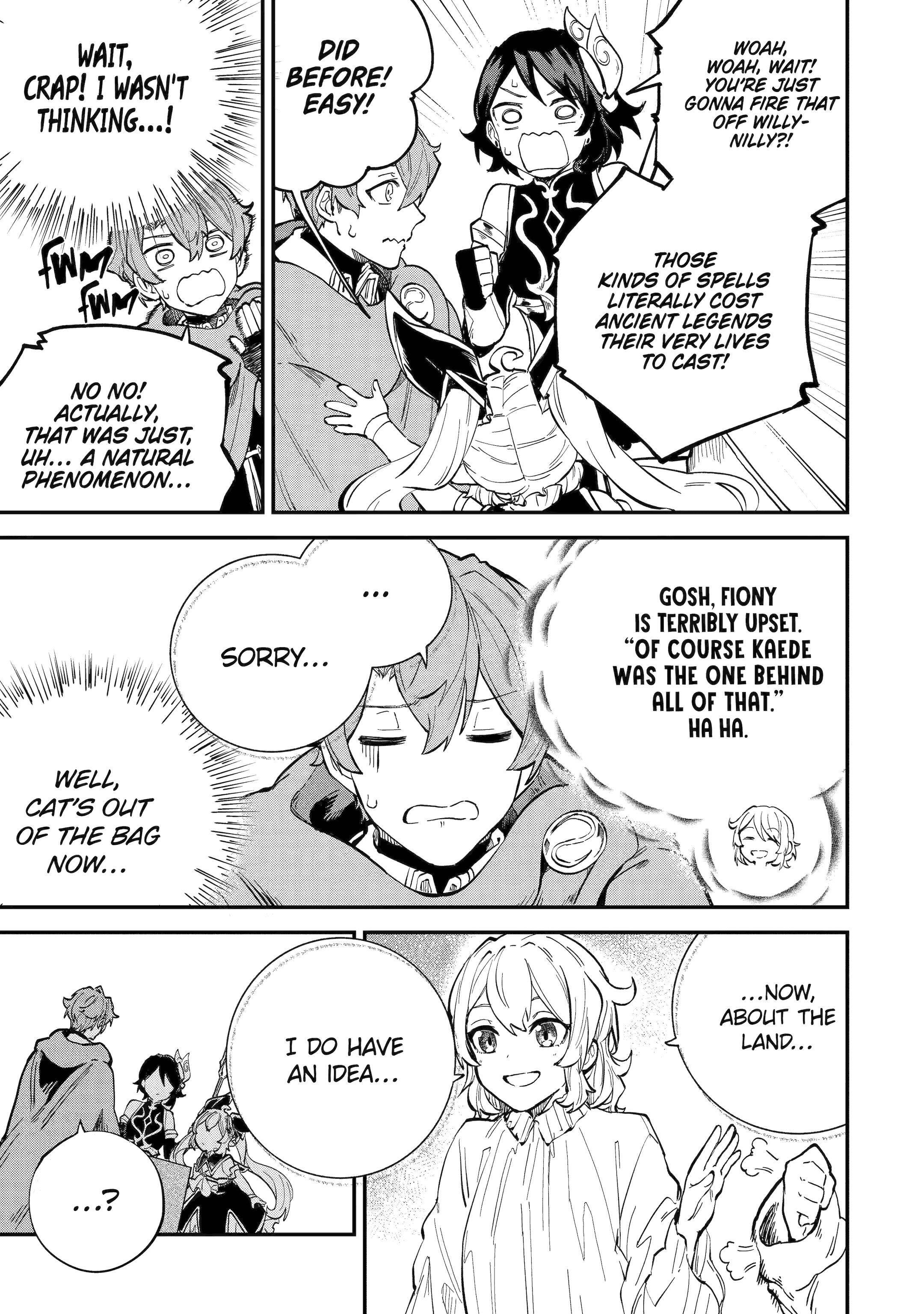 After Being Transferred to Another World I Became a Magical Swordsman Through Cheats Chapter 39 - Page 38