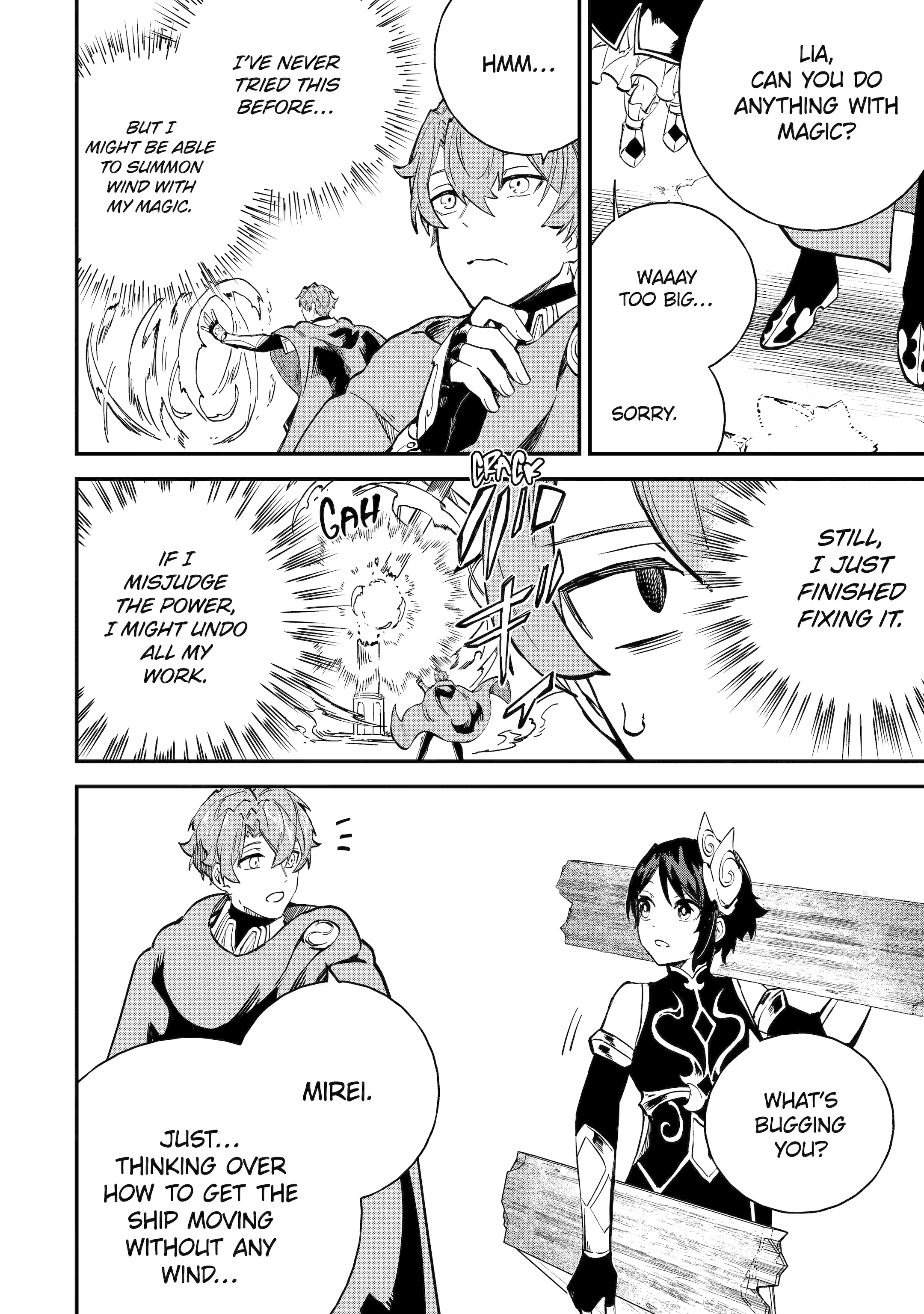 After Being Transferred to Another World I Became a Magical Swordsman Through Cheats Chapter 40 - Page 16