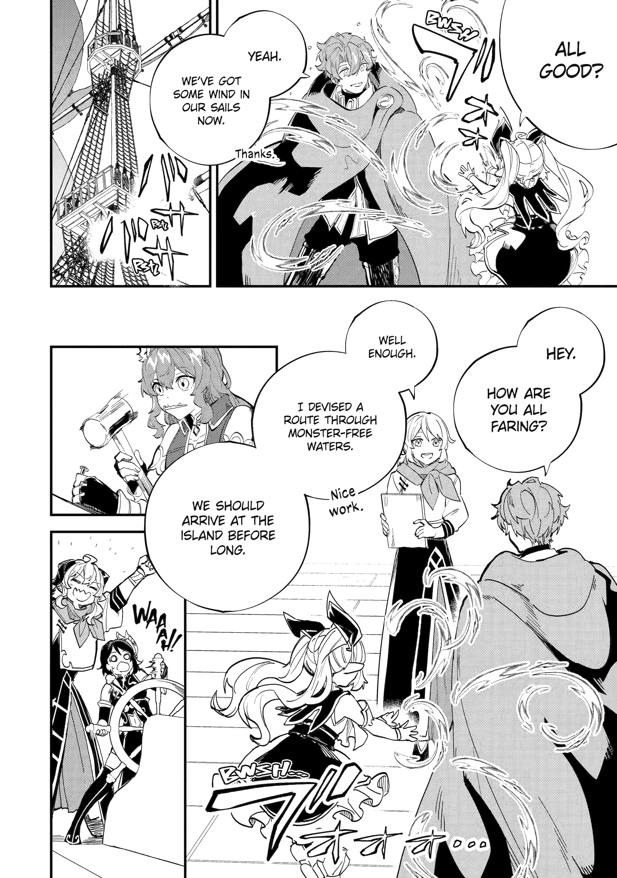 After Being Transferred to Another World I Became a Magical Swordsman Through Cheats Chapter 40 - Page 24