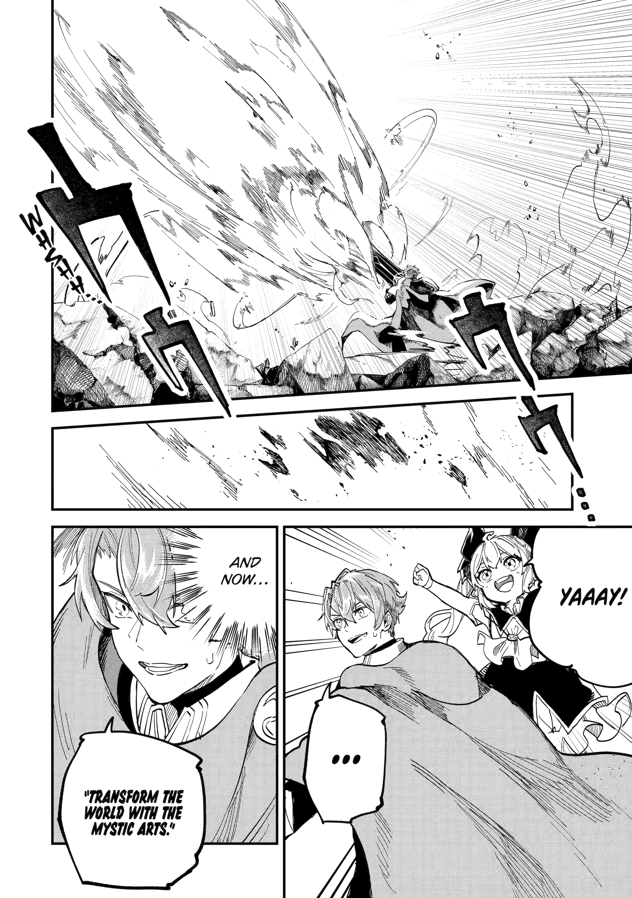 After Being Transferred to Another World I Became a Magical Swordsman Through Cheats Chapter 41 - Page 29