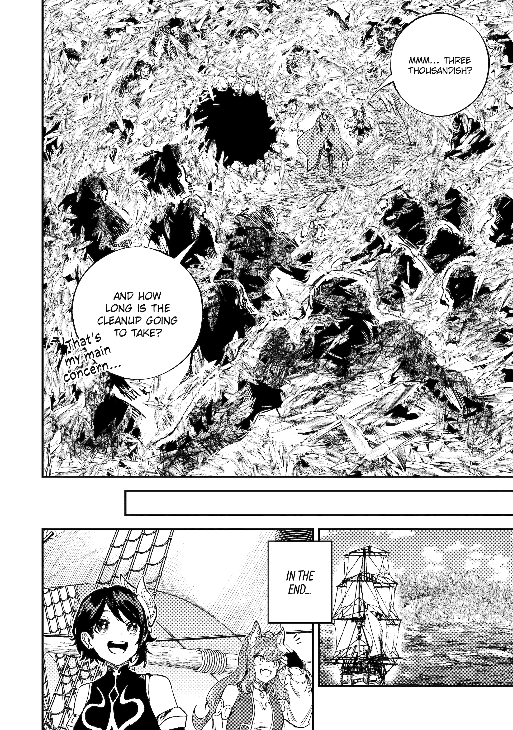 After Being Transferred to Another World I Became a Magical Swordsman Through Cheats Chapter 41 - Page 32