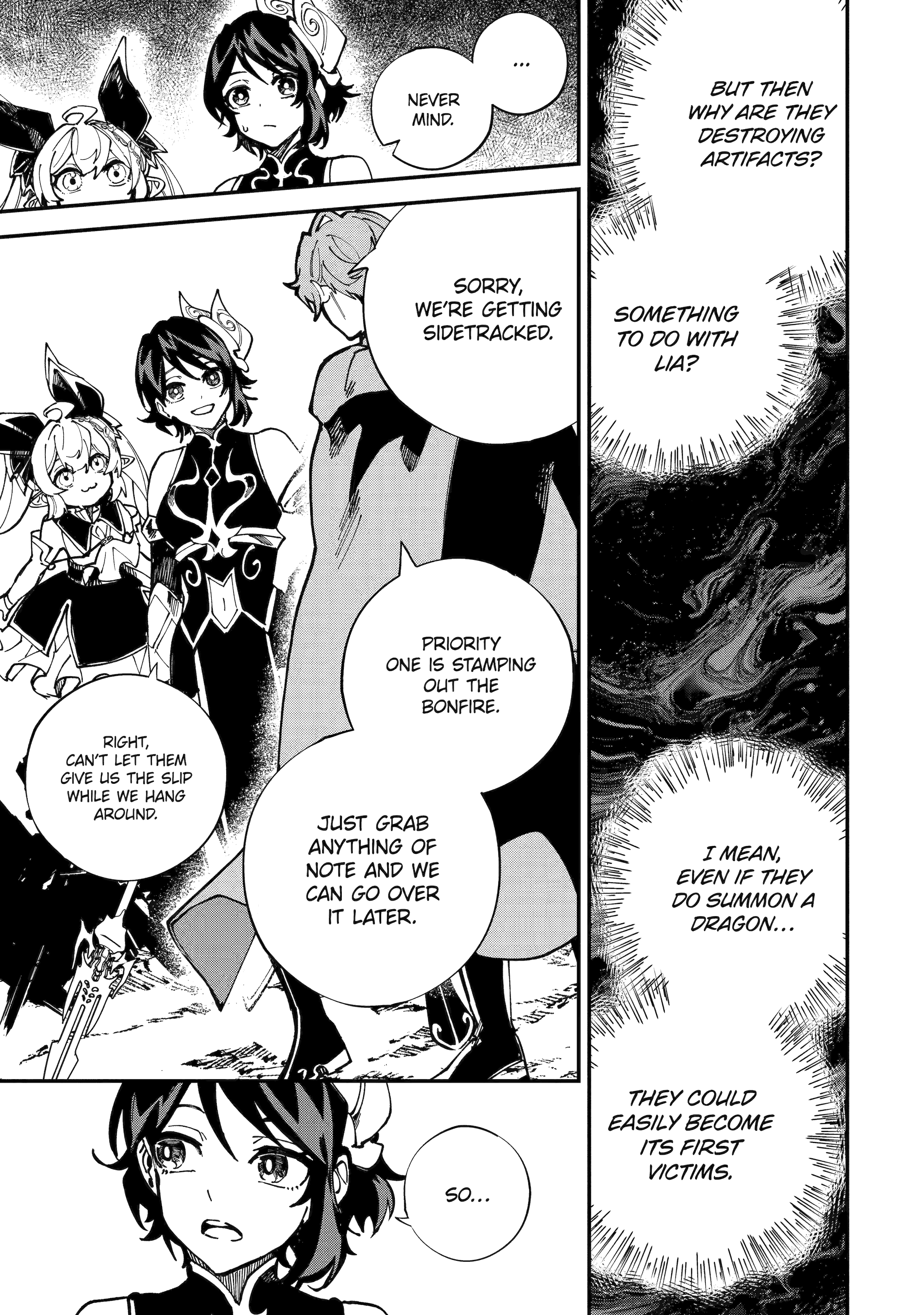 After Being Transferred to Another World I Became a Magical Swordsman Through Cheats Chapter 48 - Page 12