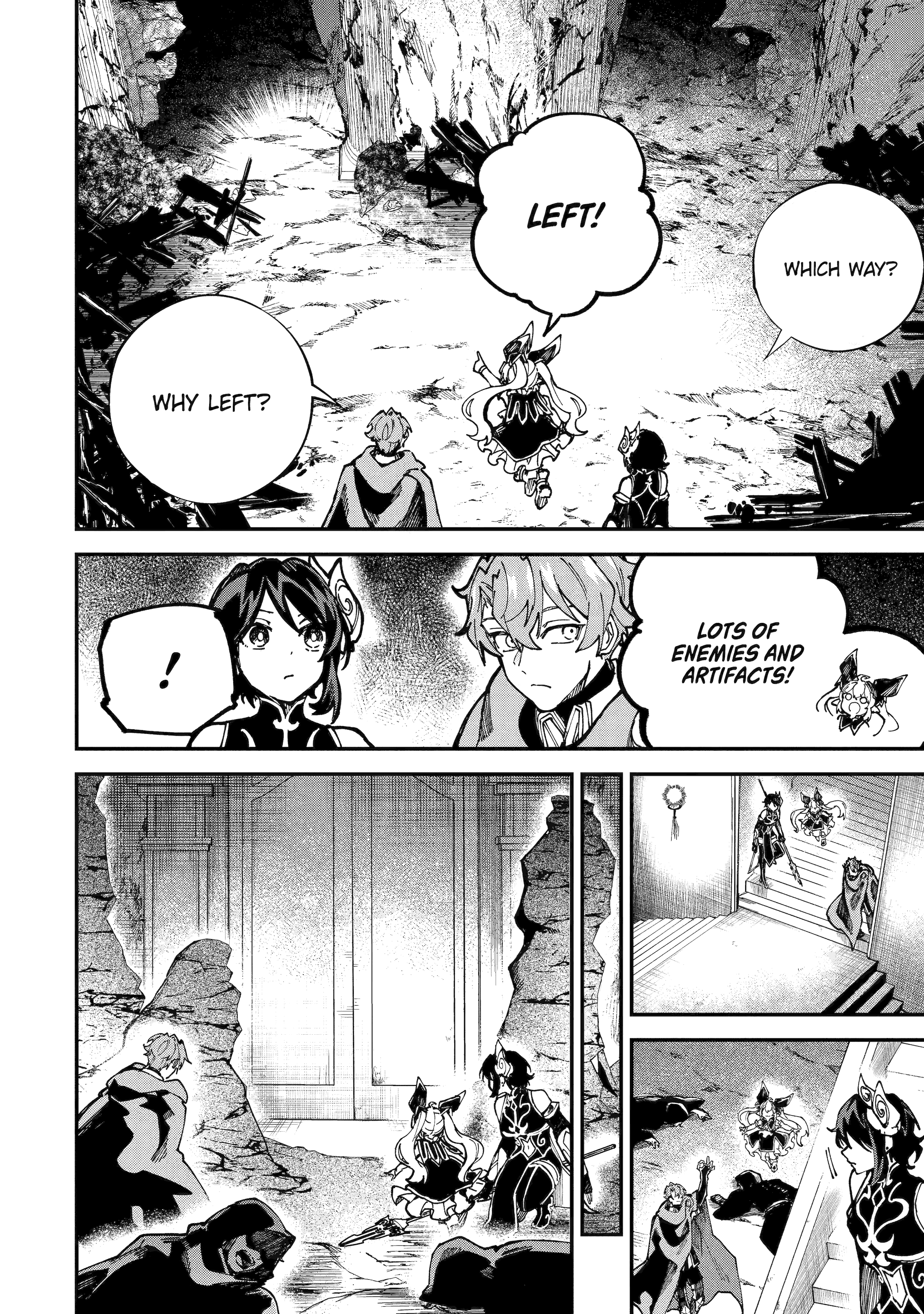 After Being Transferred to Another World I Became a Magical Swordsman Through Cheats Chapter 48 - Page 13