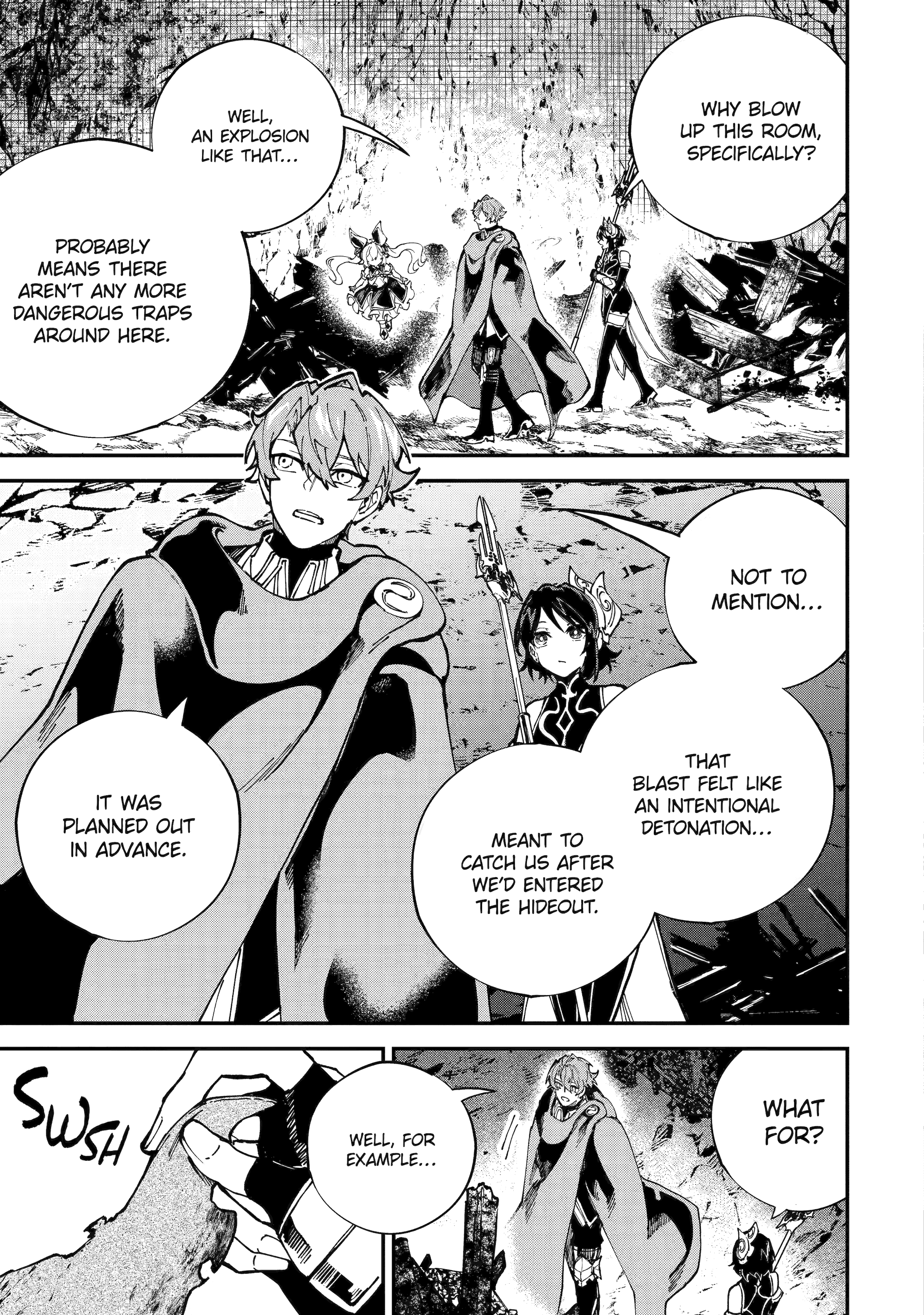 After Being Transferred to Another World I Became a Magical Swordsman Through Cheats Chapter 48 - Page 8