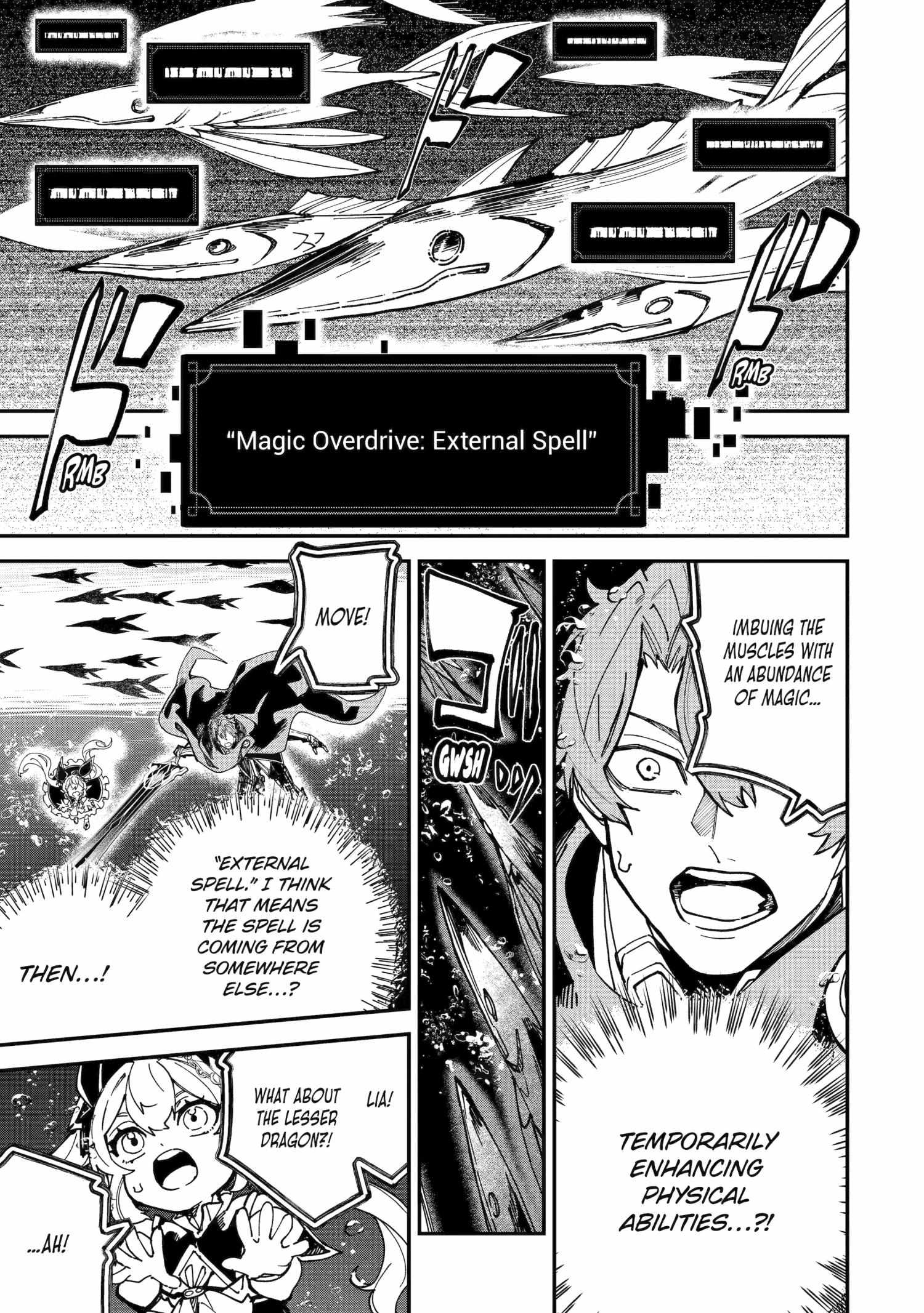 After Being Transferred to Another World I Became a Magical Swordsman Through Cheats Chapter 51 - Page 34