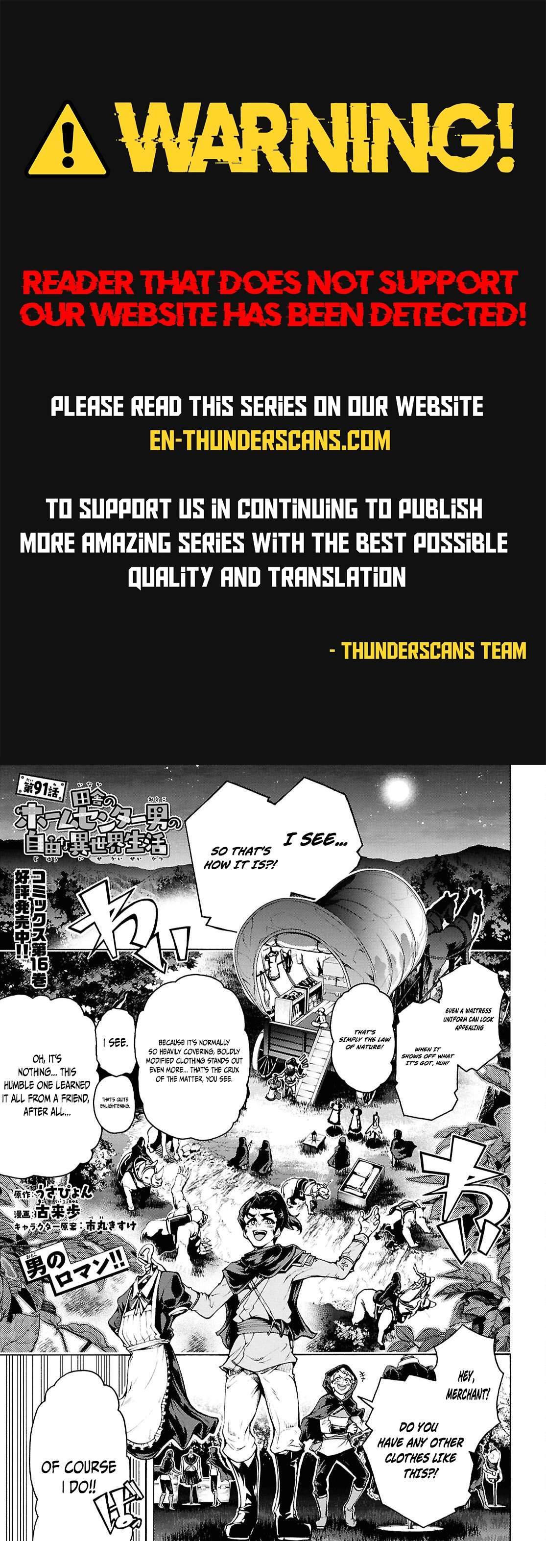 The Home Improvement Store Employee Building An Agricultural Village In Another World Chapter 91 - Page 1