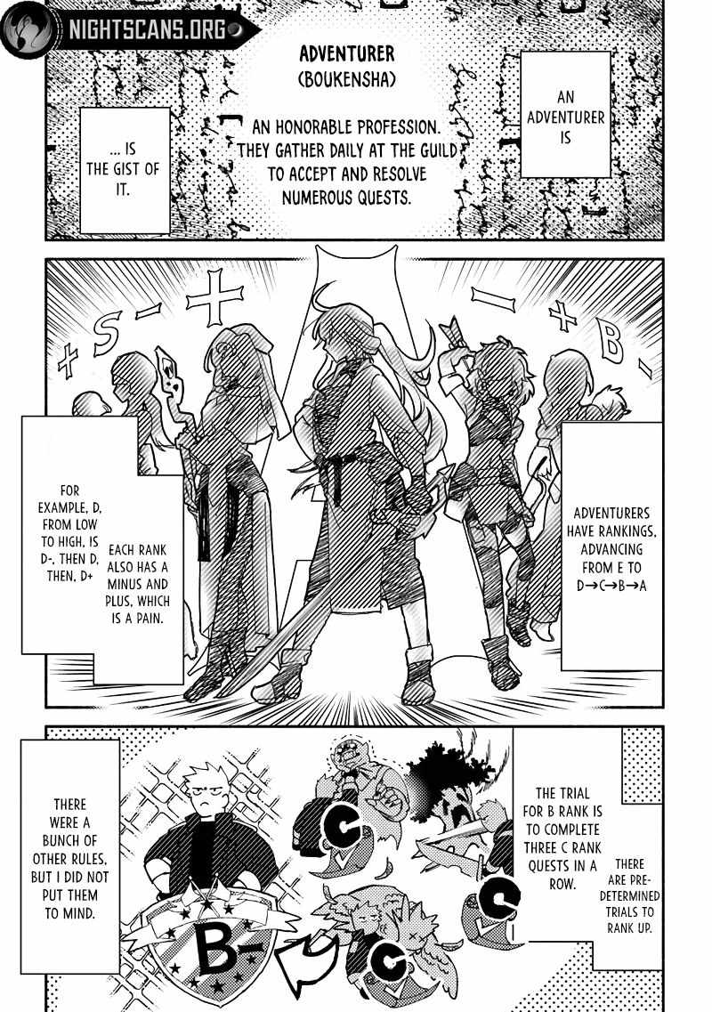 B-Rank Adventurer With an Evil Look Becomes a Daddy to the Protagonist and His Childhood Friends Chapter 1 - Page 7