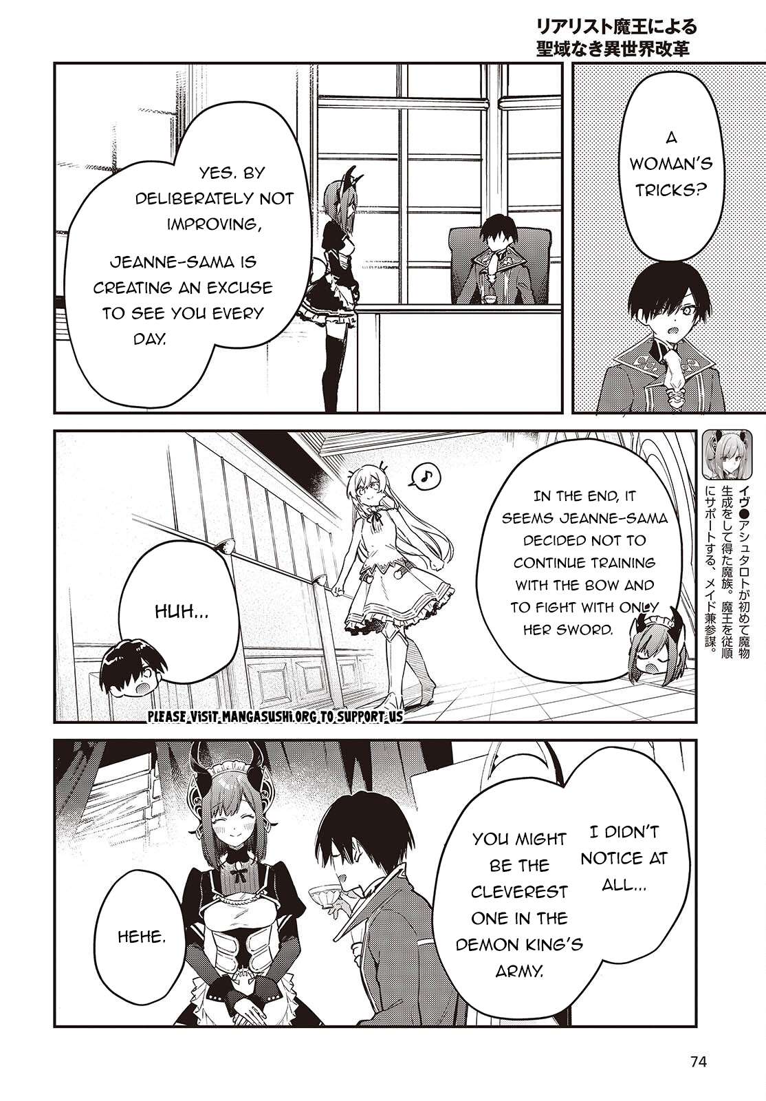 Realist Maou Niyoru Seiiki Naki Isekai Kaikaku Chapter 79 - Page 21