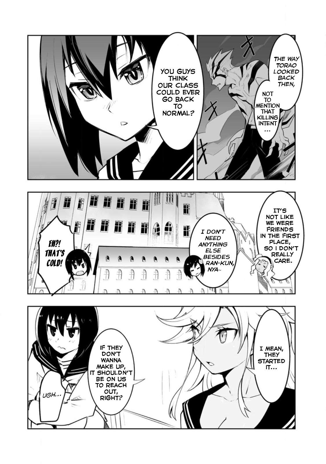 Because I was excluded out of the class transfer, I decided make a classmate harem Chapter 34.2 - Page 10