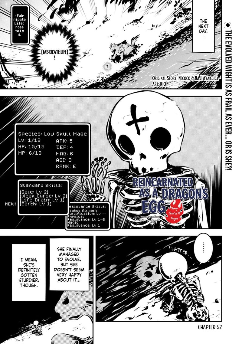 Tensei Shitara Dragon No Tamago Datta – Saikyou Igai Mezasa Nee Chapter 52.1 - Page 1