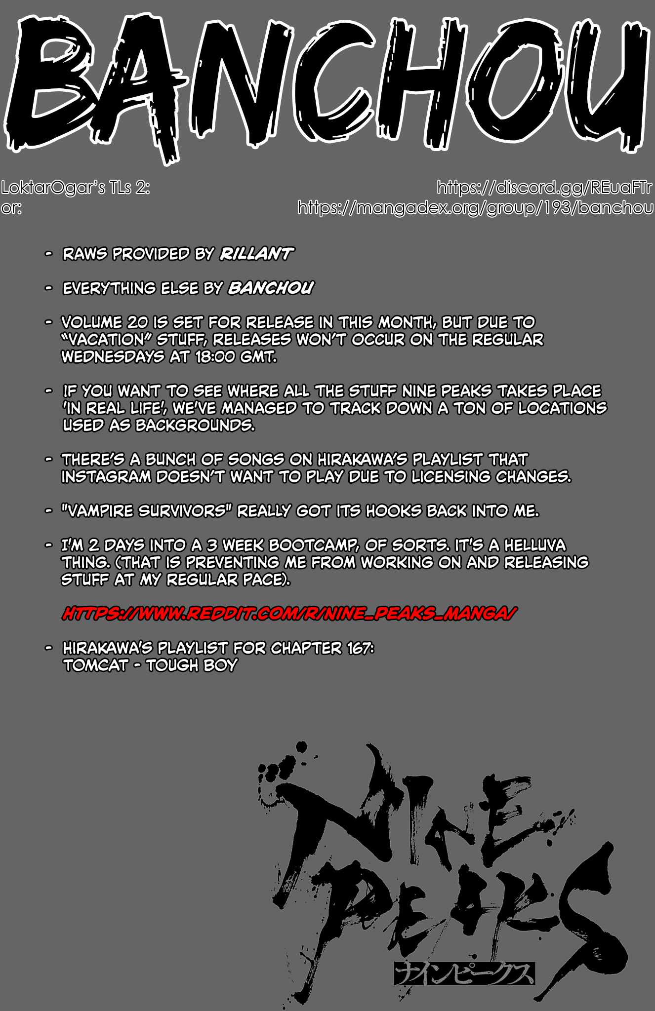 Nine Peaks Chapter 167 - Page 1