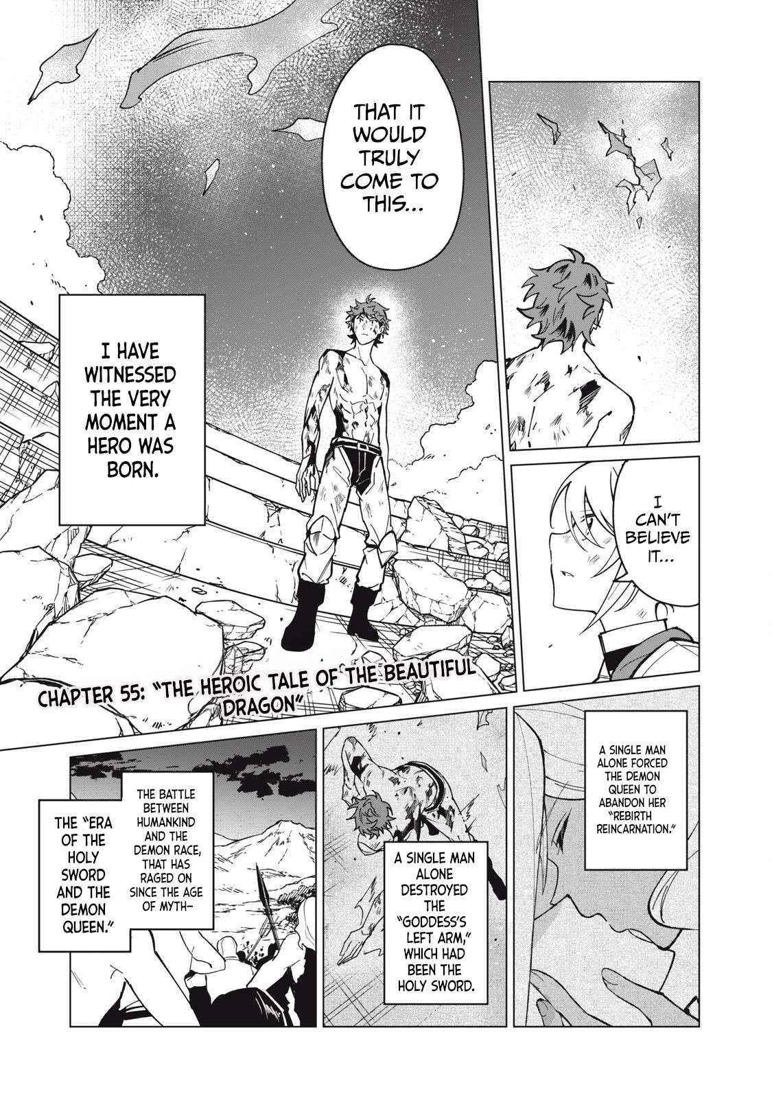 A Story About a Hero Exterminating a Dragon-Class Beautiful Girl Demon King, Who Has Very Low Self-Esteem, With Love! Chapter 55 - Page 1