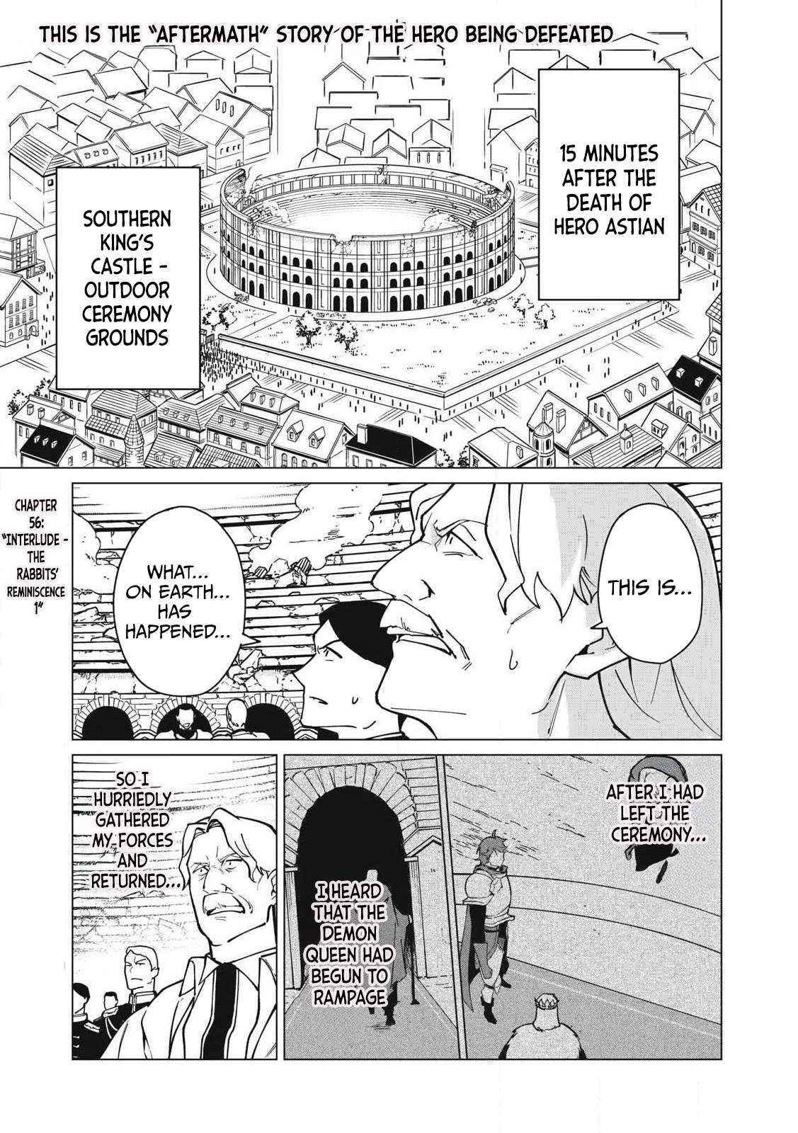 A Story About a Hero Exterminating a Dragon-Class Beautiful Girl Demon King, Who Has Very Low Self-Esteem, With Love! Chapter 56 - Page 1