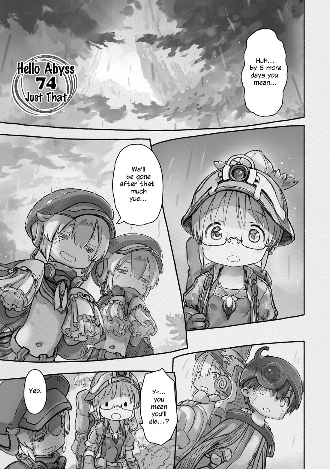 Made In Abyss Chapter 74 - Page 1