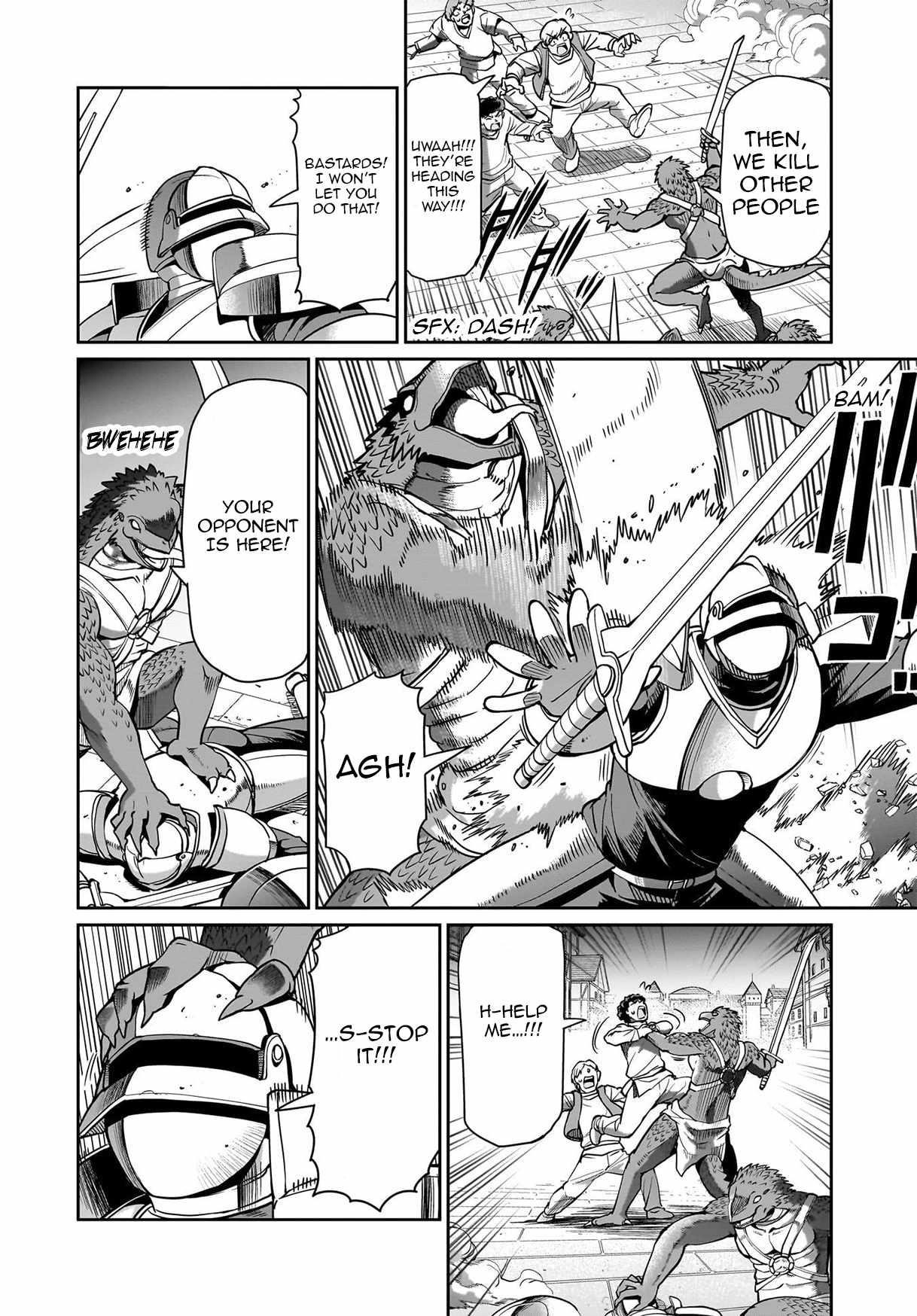 The gunner’s life of a middle-aged man summoned to another world and armed with a rifle: an airsoft addicted salaryman returns to the alternative world after work Chapter 65 - Page 16