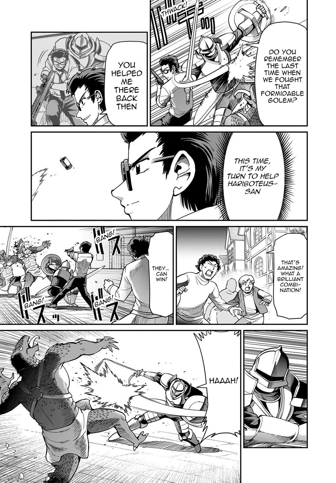 The gunner’s life of a middle-aged man summoned to another world and armed with a rifle: an airsoft addicted salaryman returns to the alternative world after work Chapter 66 - Page 6