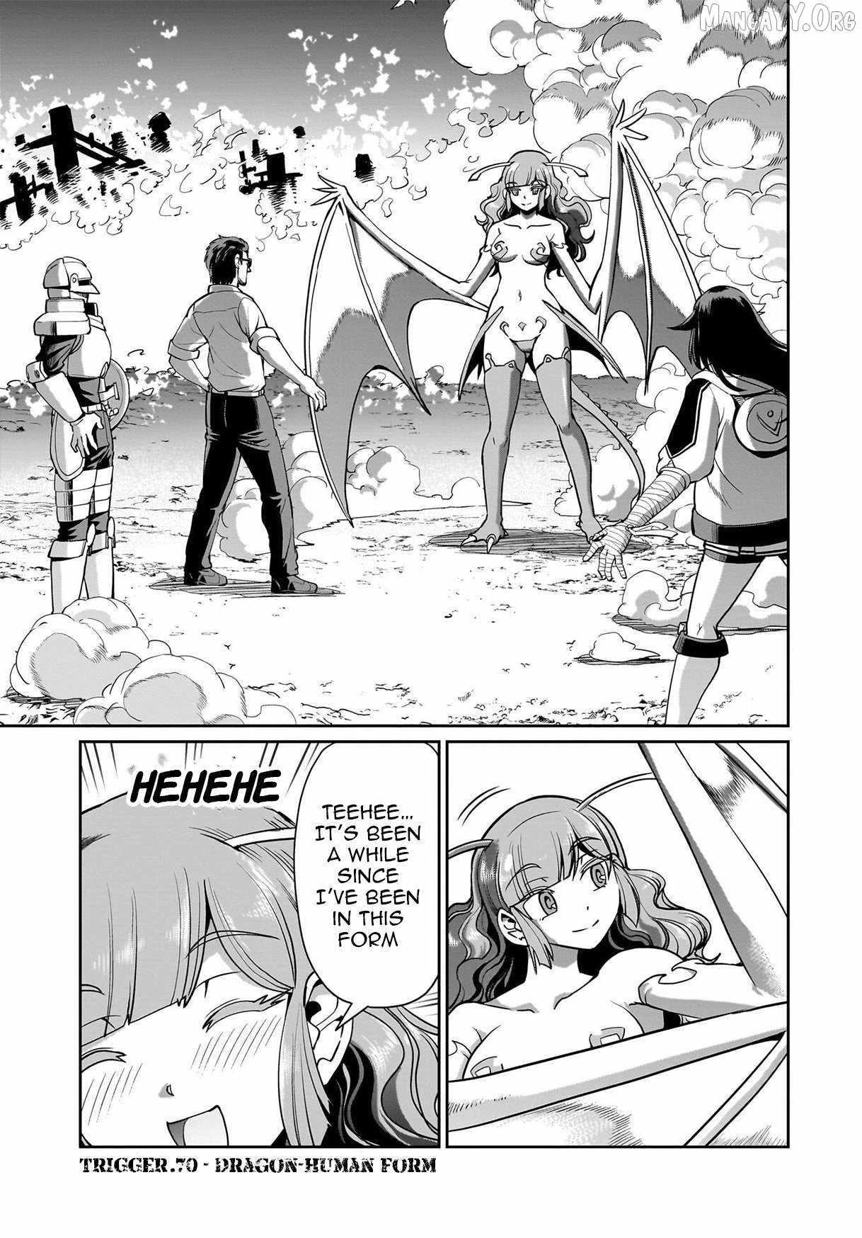 The gunner’s life of a middle-aged man summoned to another world and armed with a rifle: an airsoft addicted salaryman returns to the alternative world after work Chapter 70 - Page 1