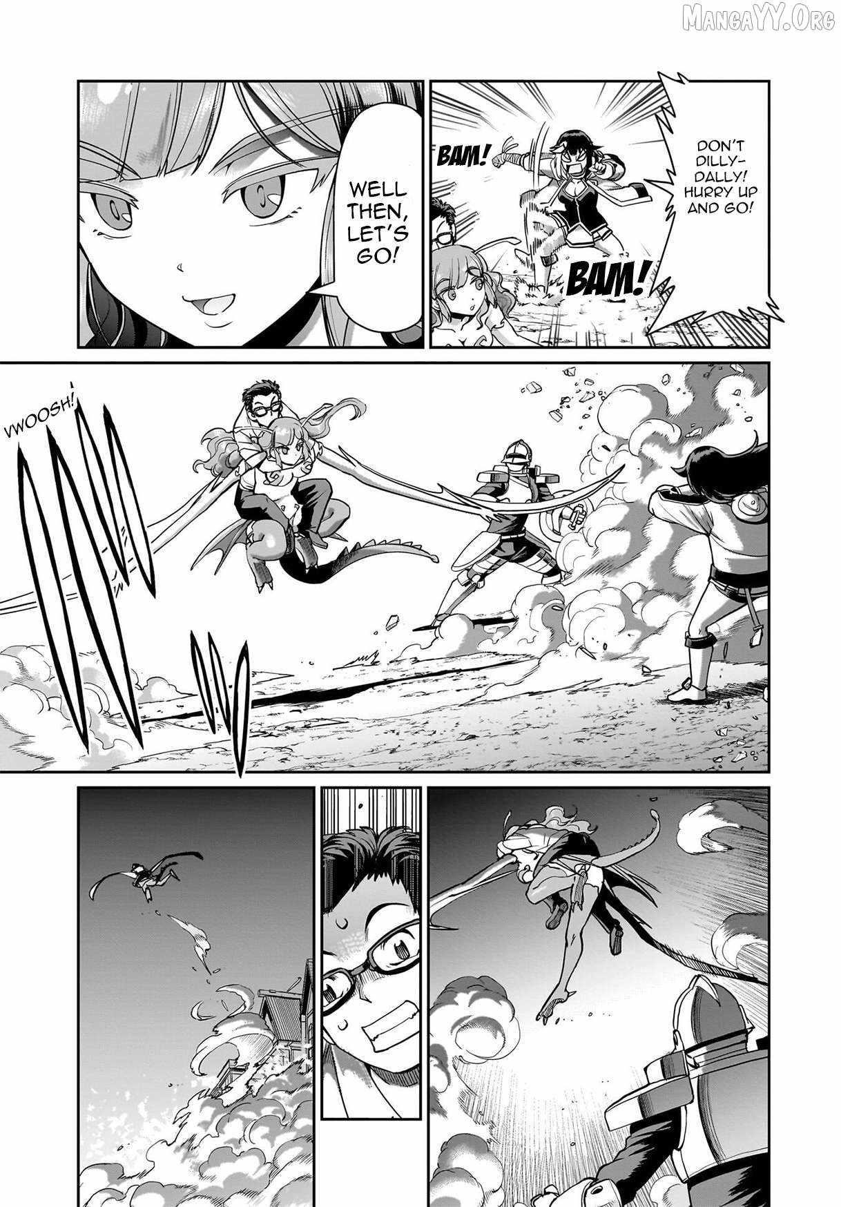 The gunner’s life of a middle-aged man summoned to another world and armed with a rifle: an airsoft addicted salaryman returns to the alternative world after work Chapter 70 - Page 5