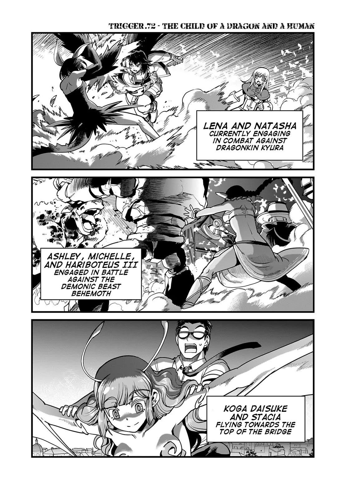 The gunner’s life of a middle-aged man summoned to another world and armed with a rifle: an airsoft addicted salaryman returns to the alternative world after work Chapter 72 - Page 2