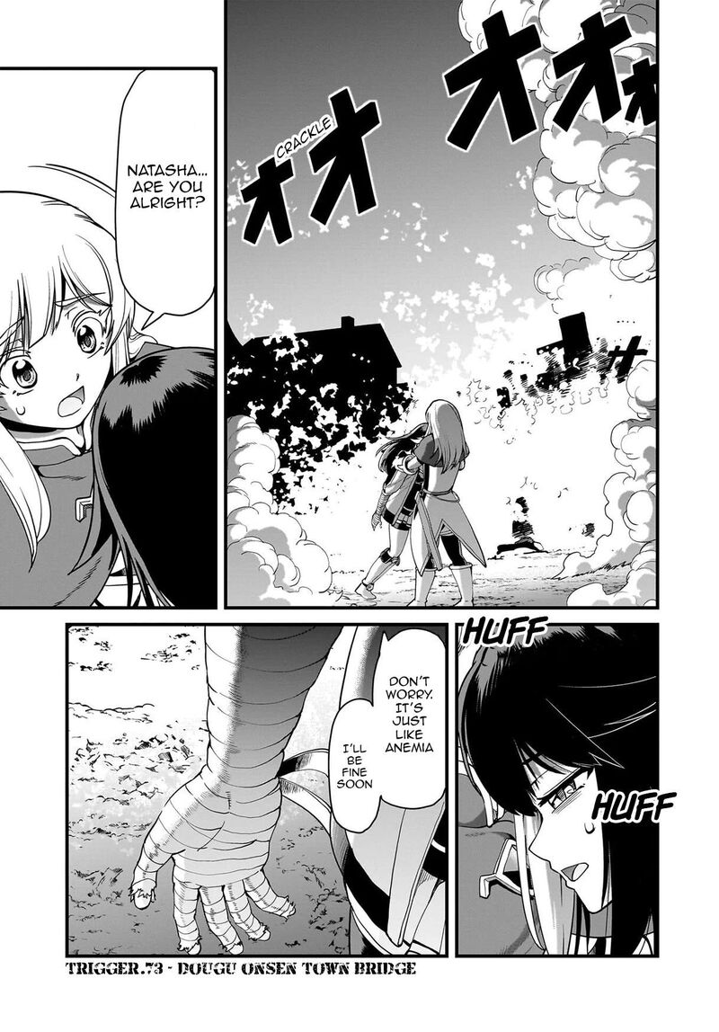 The gunner’s life of a middle-aged man summoned to another world and armed with a rifle: an airsoft addicted salaryman returns to the alternative world after work Chapter 73 - Page 1